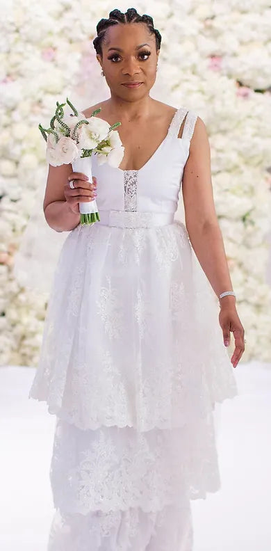 M. GACITUA Three Sisters Tiered Dress