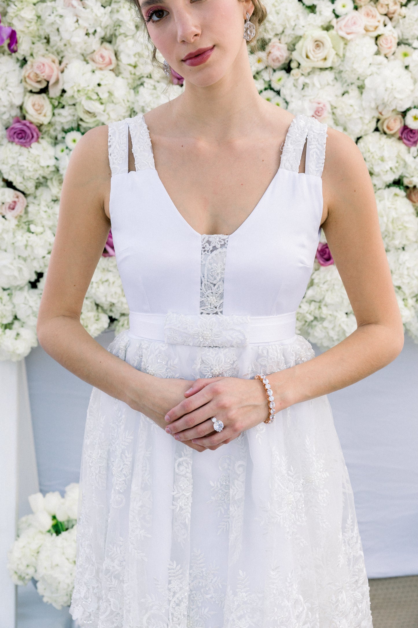 M. GACITUA Three Sisters Tiered Dress