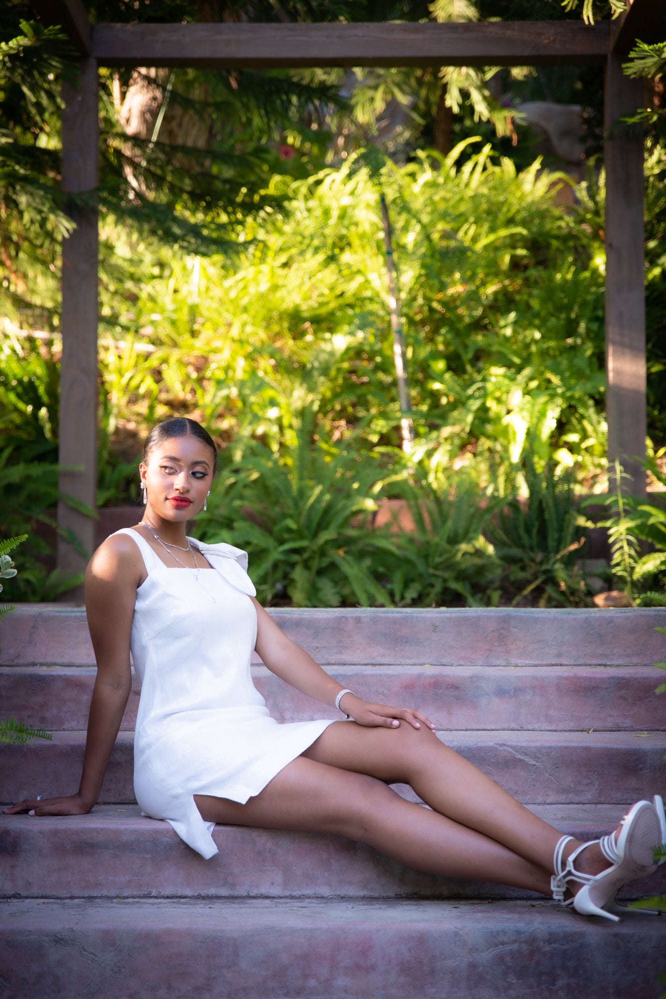 GACITUA Little White Dress