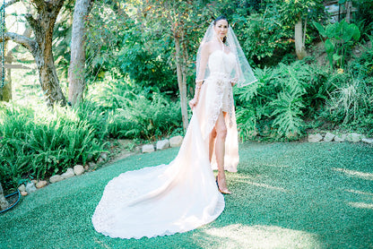 Bridal Fashion, Romper, Jumpsuit, Bridal Fashion, Wedding Style, Fashion, Red Carpet Fashion, Gold Romper, Gold Romper with train, Gold Jumpsuit, Gold Jumpsuit with train